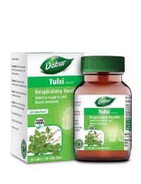 Dabur Pure Herbs Respiratory Health Tulsi Tablets